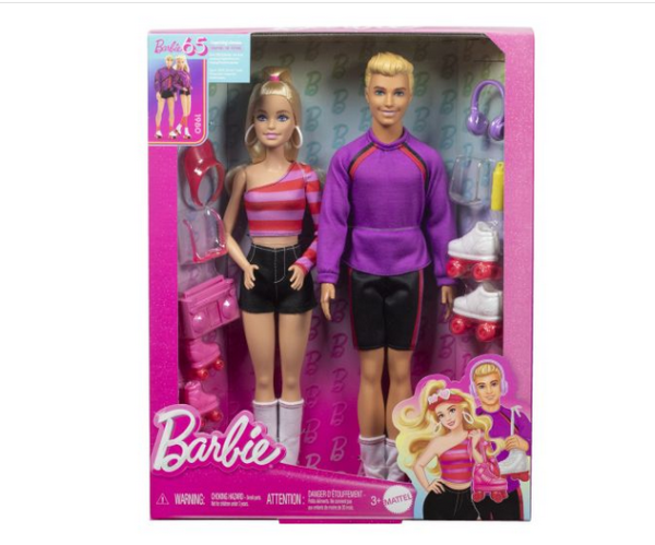 Barbie 65th Ann Barbie & Ken Fashionista 2-Pack (Ref: 194735232437)