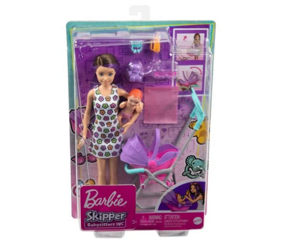 Barbie Skipper Babysitters Brunette (Ref: 887961961928)