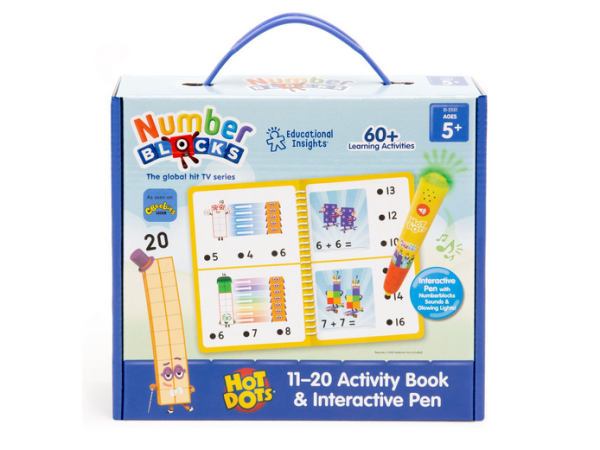 Numberblocks 11-20 Activity Book & Interactive Pen (Ref: 086002025517)