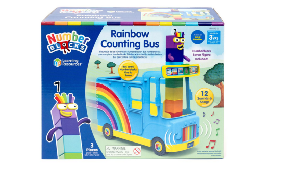 Numberblocks Rainbow Counting Bus (Ref: 5055506413071)