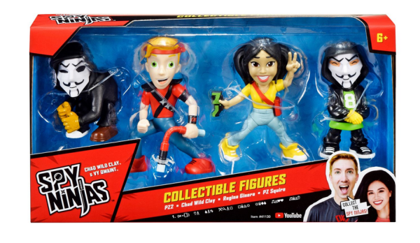 Spy Ninjas 4 Figure Pack (Ref: 043377411307)