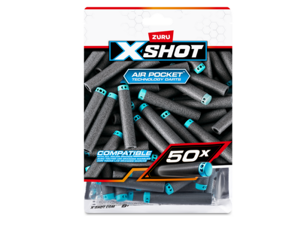 XShot Excel 50 Pack Refill Darts (Ref: 193052047953)