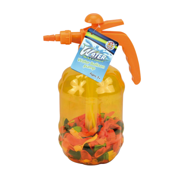 Water Balloon Pump Set with Balloons, Ages 3+(Ref: 7525666104624)