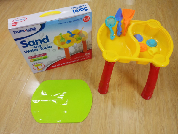 Dual-Use Sand and Water Activity Table, Kids Play Station with Accessories (Ref: 8526635106389)