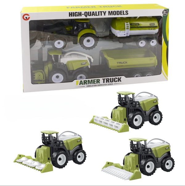 Farmer Truck Simulation Harvester Series, High-Quality Farm Vehicle Models Set (Ref: 8526635106723