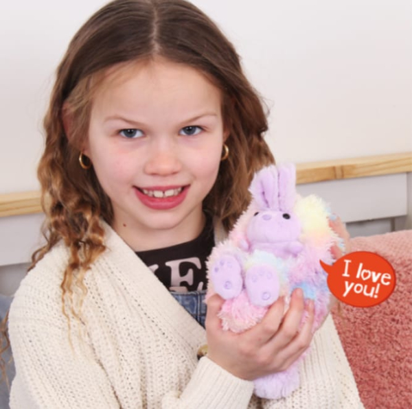 Curlimals Interactive Plush Bo Bunny, 50+ Sounds and Reactions (Ref: 5013197372305) - Image 2