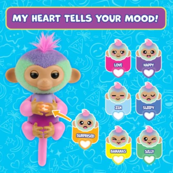 Fingerlings Mood Monkey (Ref: 771171131816 ) - Image 2
