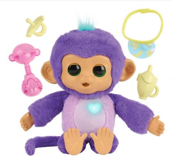 Fingerlings Care n Cuddle Monkey (Ref: 771171131915) - Image 4