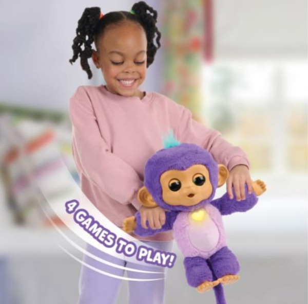 Fingerlings Care n Cuddle Monkey (Ref: 771171131915) - Image 6