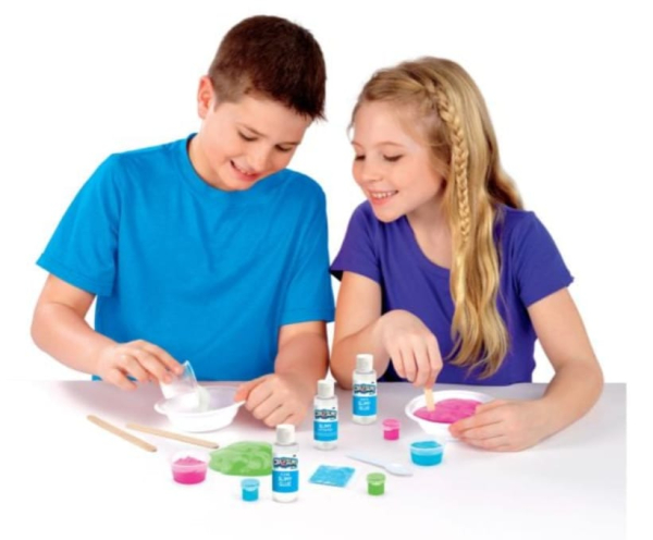 CraZ Slimy Fun Slime Making Kit, Mix and Make Glitter and Neon Slime, Creative Kids Activity Set (Ref: 884920600683) - Image 5
