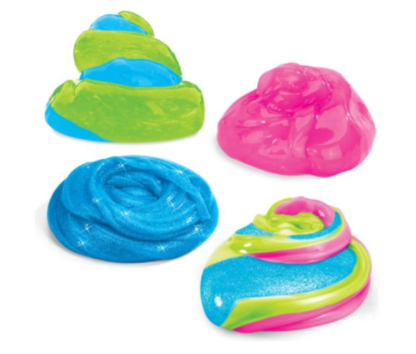 CraZ Slimy Fun Slime Making Kit, Mix and Make Glitter and Neon Slime, Creative Kids Activity Set (Ref: 884920600683) - Image 2