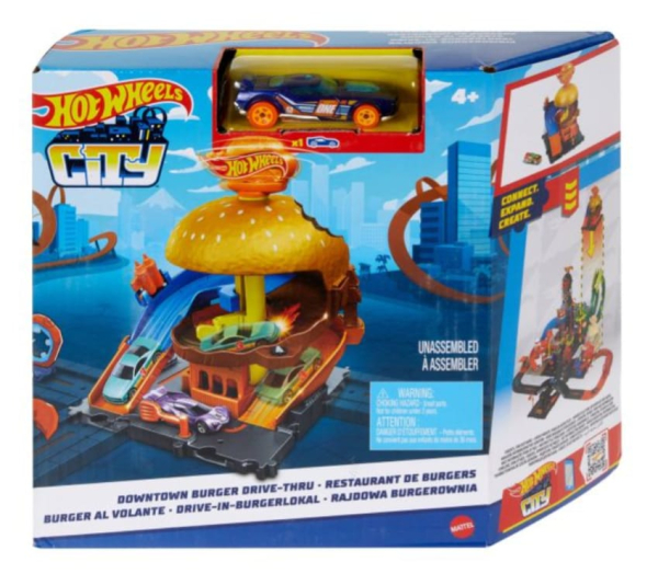 Hot Wheels City Downtown Track Set Assortment (Ref: 194735030095) - Image 2