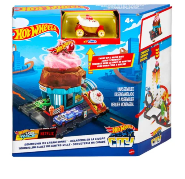 Hot Wheels City Downtown Track Set Assortment (Ref: 194735030095) - Image 7