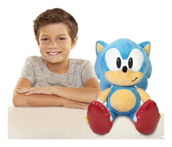 Sonic the Hedgehog Jumbo Plush Toy, 46 cm, Blue (Ref: 192995404786)