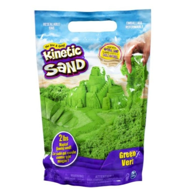 Kinetic Sand, 2 Pounds Magical Flowing Sand in Resealable Bag. Multi Colours Available - Image 2