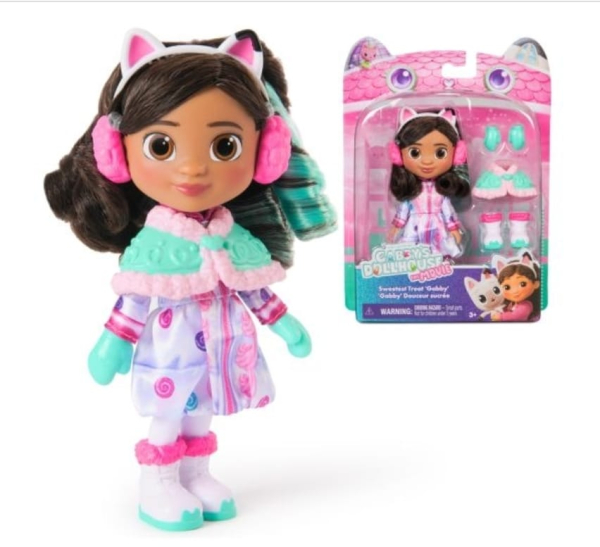 Gabby's Dollhouse Movie Doll Set, Garden, Sweetest Treat, and Mer-tastic Styles, 3+ Years, with Accessories (Ref: 681147066113)