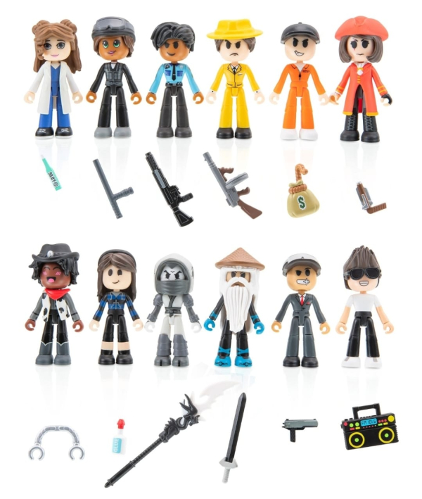 DEVSERIES Arsenal Reloaded Mystery Figures Collection, Roblox Game Characters, Brookhaven Hide & Seek Series with Accessories - Image 2
