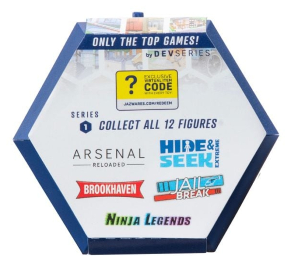 DEVSERIES Arsenal Reloaded Mystery Figures Collection, Roblox Game Characters, Brookhaven Hide & Seek Series with Accessories - Image 3