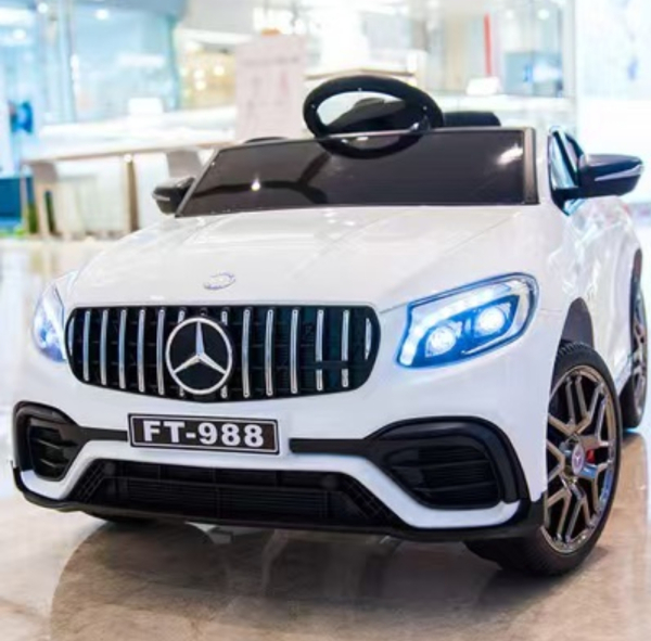 Mercedes-Benz Kids Electric Ride-on Car, Red GLC Coupe, 12V Battery Powered, Remote Control, LED Lights (Ref: 7525526106195) - Image 2
