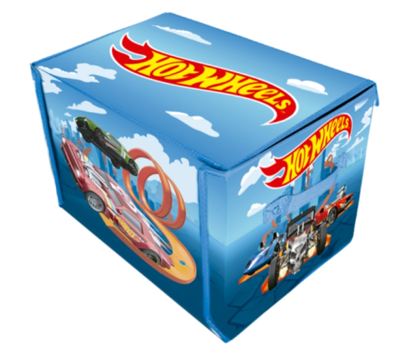 Hot Wheels Car Storage Box with Play Mat, 200+ Cars Capacity, 3-in-1 Foldable Design (Ref: 4893825032341) - Image 3