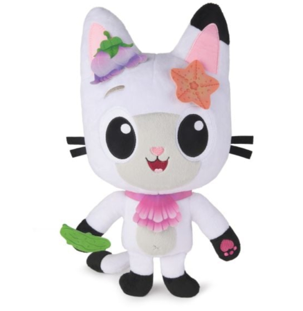 Gabby's Dollhouse Plush Cat, Interactive Pandy Paws Toy with Sound, White, 3+ Years (Ref: 681147076266) - Image 2